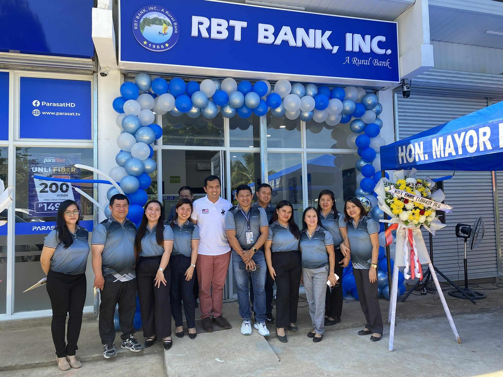 RBT Bank Branch Lite Claveria opening ceremony