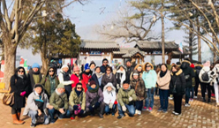 RBT Bank team at a traditional Korean village during the 2019 South Korea trip